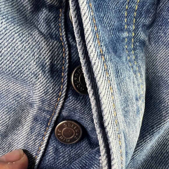 GRLFRND Jeans Women's 26x28* Karolina High Rise Skinny Light Blue Denim Tag 26 - Picture 5 of 16